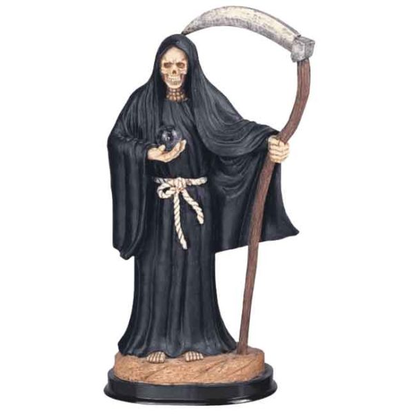 Large Grim Reaper Statue - Black