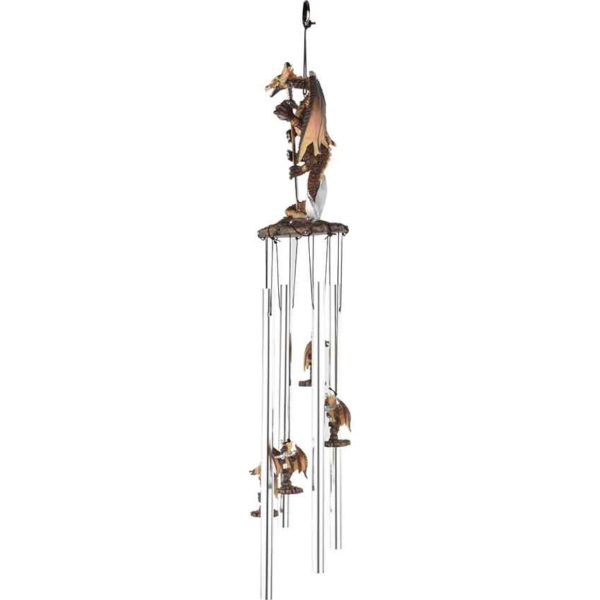 Dragon with Sword Wind Chime