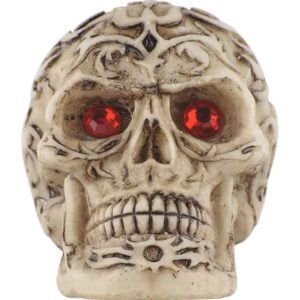 6 Piece Gemmed Skull Set