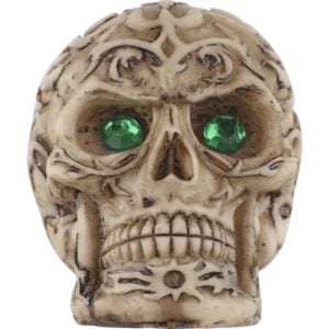 6 Piece Gemmed Skull Set