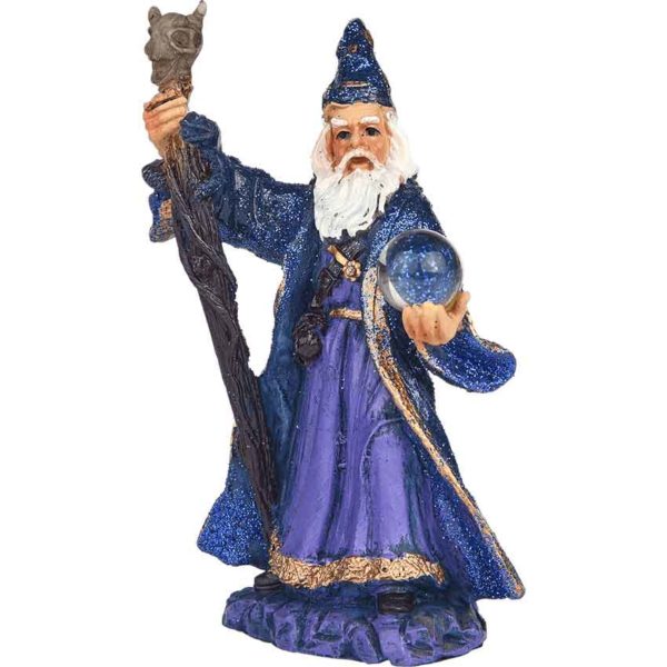 Purple Wizard Statue