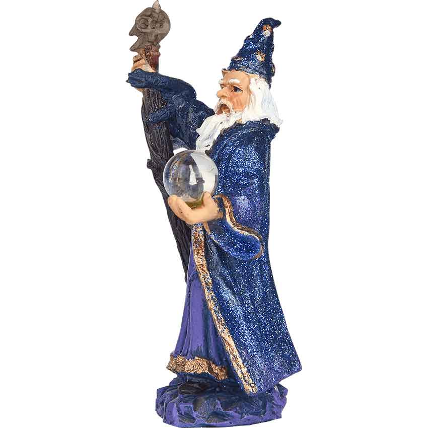 Purple Wizard Statue