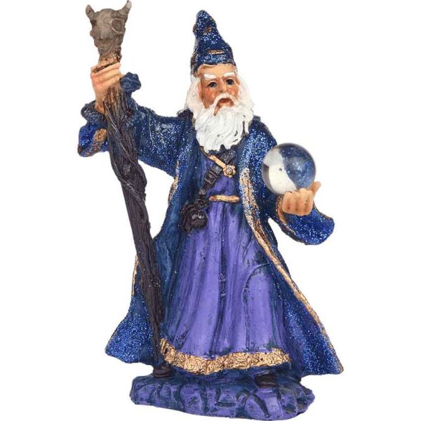 Purple Wizard Statue