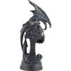 Dragon with Cross Statue LED Light
