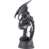 Dragon with Cross Statue LED Light
