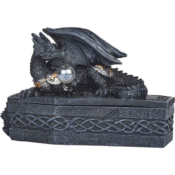 Dragon on Coffin Trinket Box