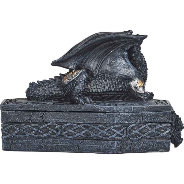 Dragon on Coffin Trinket Box