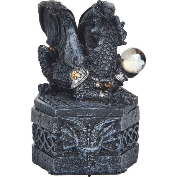 Dragon on Coffin Trinket Box