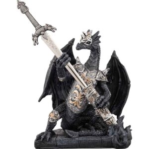 Dragon with Sword Statue