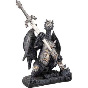Dragon with Sword Statue