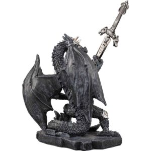 Dragon with Sword Statue