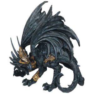 Dragon in Armour Statue