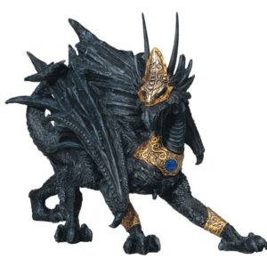 Dragon in Armour Statue