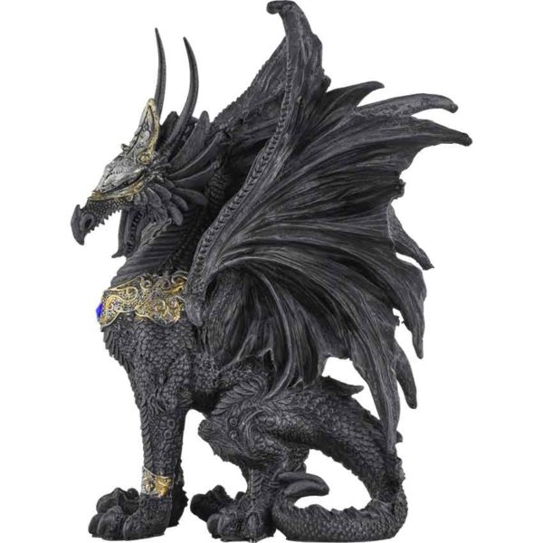 Dragon in Armour Statue