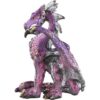 Pink Jeweled Dragon Statue