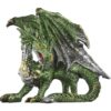 Green Jeweled Dragon Statue