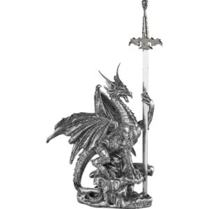 Dragon in Armour Letter Opener