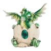 Newly Hatched Emerald Dragon Statue