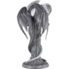 Black and White Dragon Column Statue