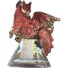 Red Baby Prism Dragon Statue