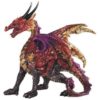 Fearsome Red Dragon Statue