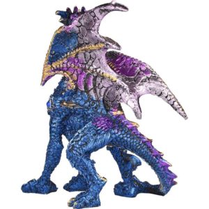 Regal Blue Dragon Statue