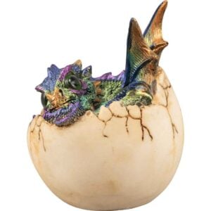 Purple Dragon Hatchling Statue
