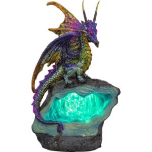 Purple and Gold Dragon Stone LED