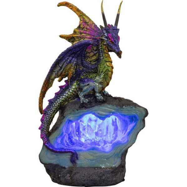 Purple and Gold Dragon Stone LED