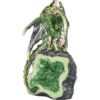 Emerald Green Dragon Crystal Statue