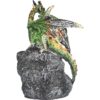 Emerald Green Dragon Crystal Statue