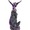 Purple Dragon Castle Statue