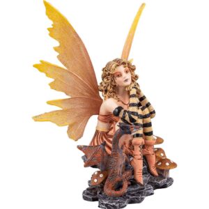 Fairy and Dragon Statue