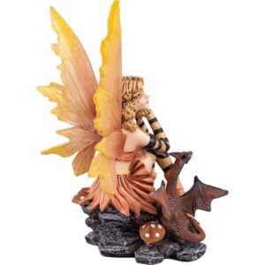 Fairy and Dragon Statue