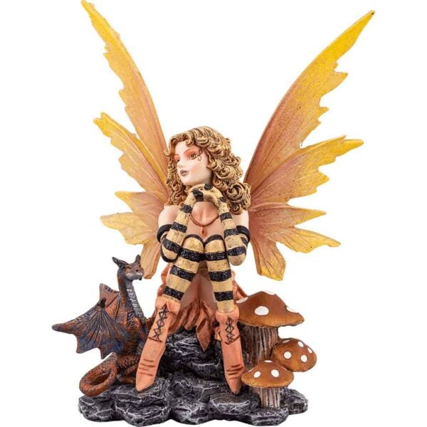 Fairy and Dragon Statue