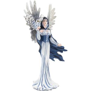 Fairy and Owl Statue