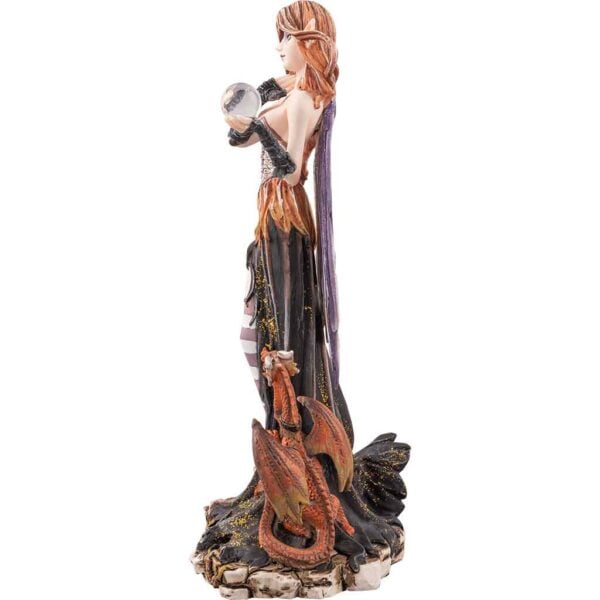 Fairy with Dragon Statue