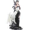 Gothic Fairy with Pet Dragon Statue