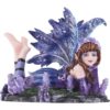 Resting Lilac Fairy Statue