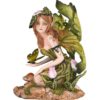 Spring Green Fairy with Butterfly Statue