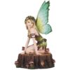 Woodland Tree Trunk Fairy Statue
