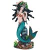 Turquoise Princess Mermaid Statue