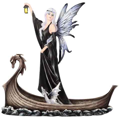 Night Voyage Fairy Statue
