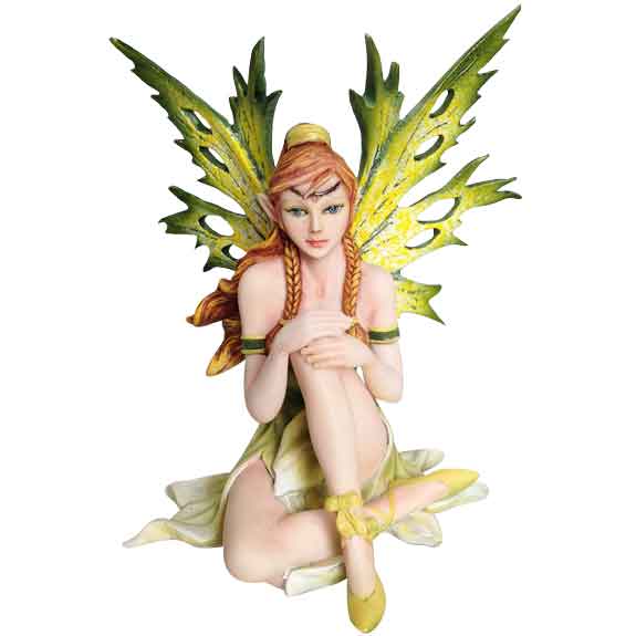 Green Spring Forest Fairy Statue
