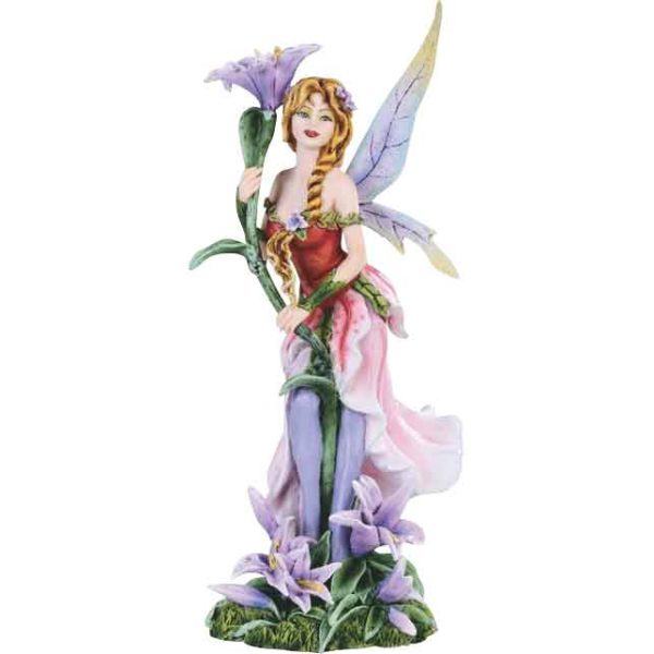Blooming Lily Fairy Statue