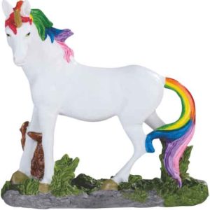 Rainbow Mane Unicorn Statue