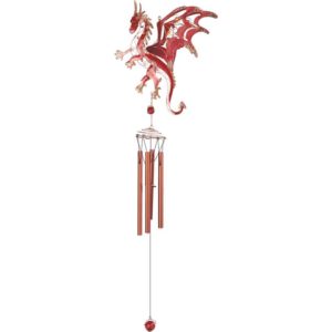 Red Dragon Wind Chimes