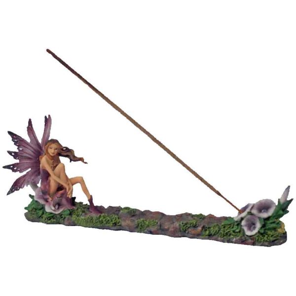 Fairy With Lilacs Incense Burner