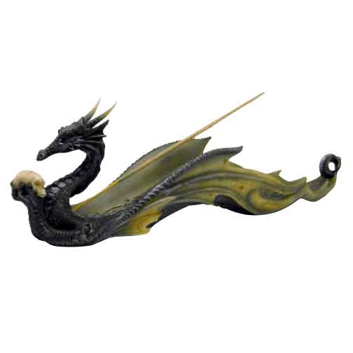 Mystic Black Dragon Incense Holder