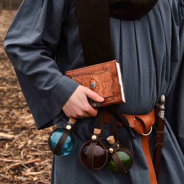 All Knowing Eye Embossed Leather Journal